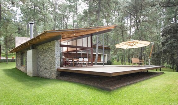Toc House Rumah Minimalis  Modern Di Tengah Hutan