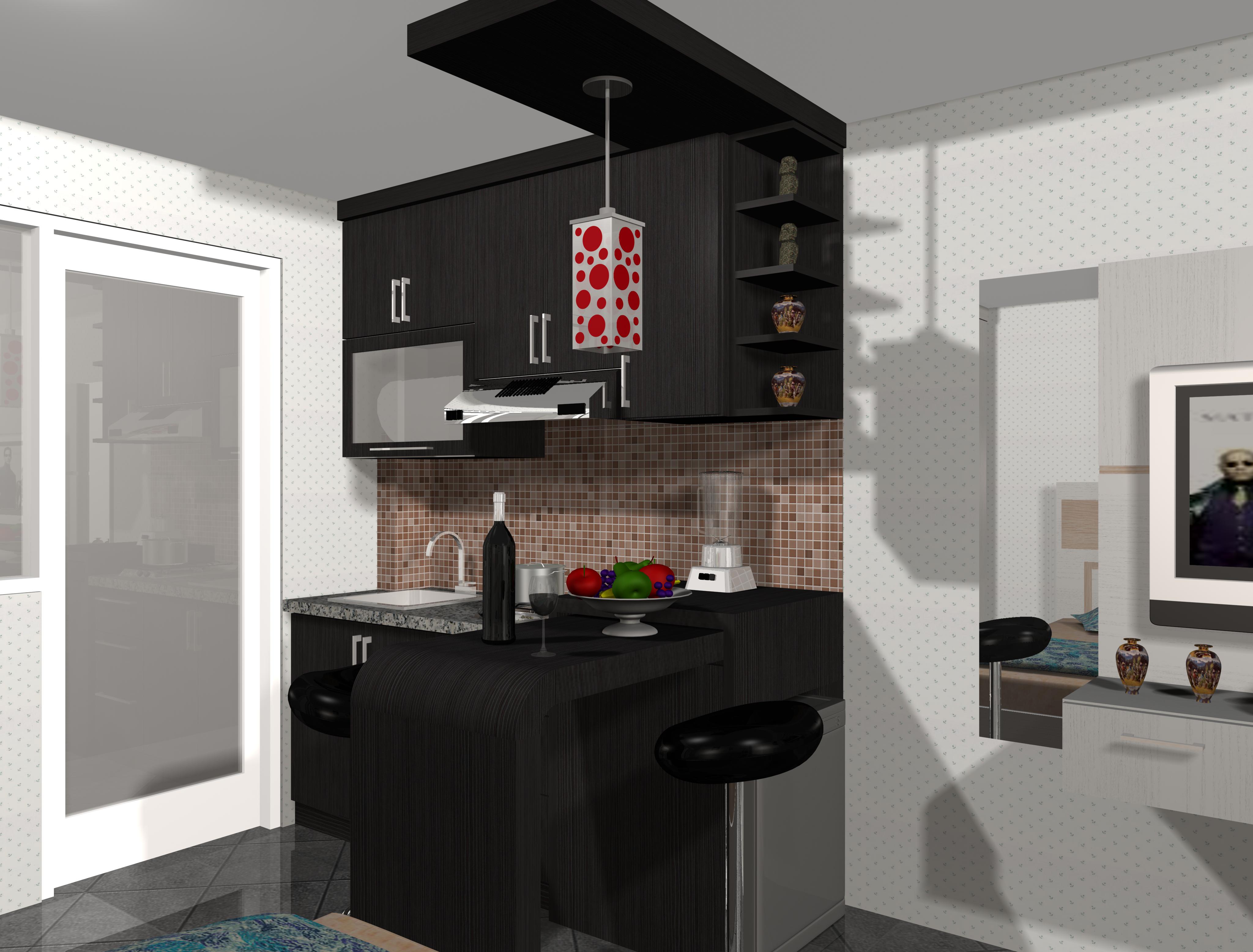 Kumpulan Gambar Desain Kitchen Set Minimalis  Untuk Rumah 
