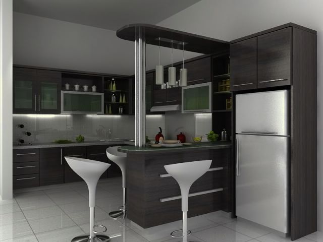Desain Dapur untuk Ruang Sempit Rumah Minimalis Rumah 